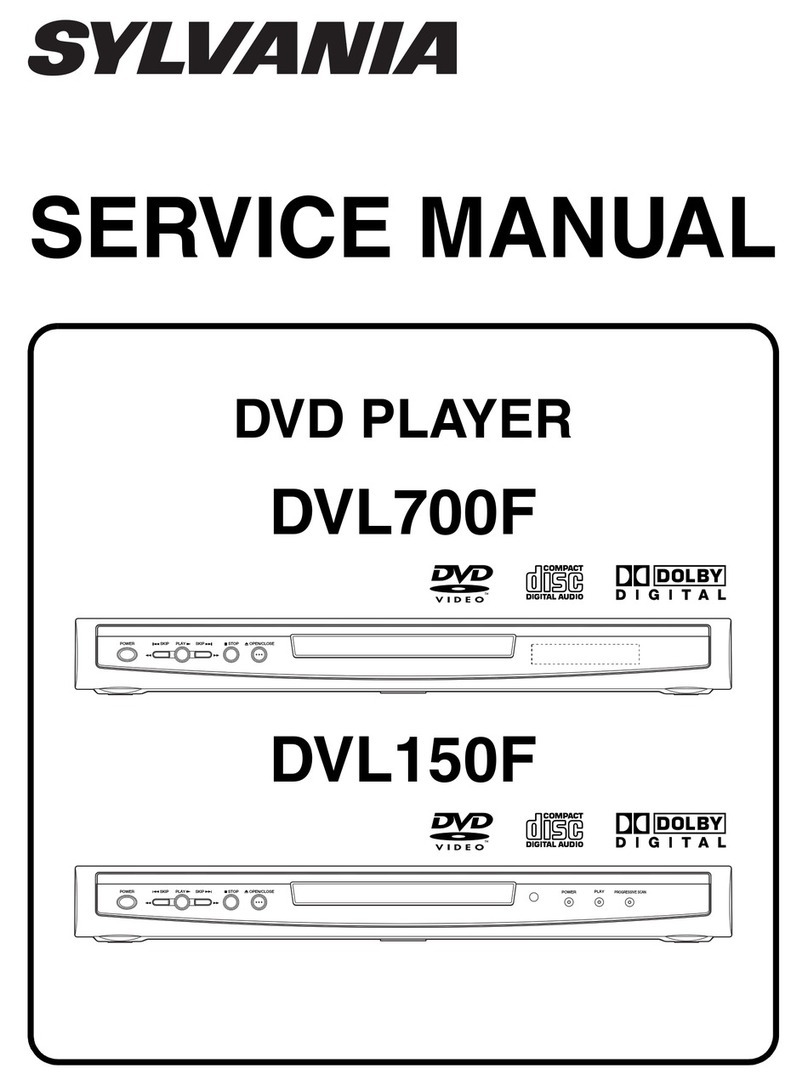 Sylvania DVL700F User manual