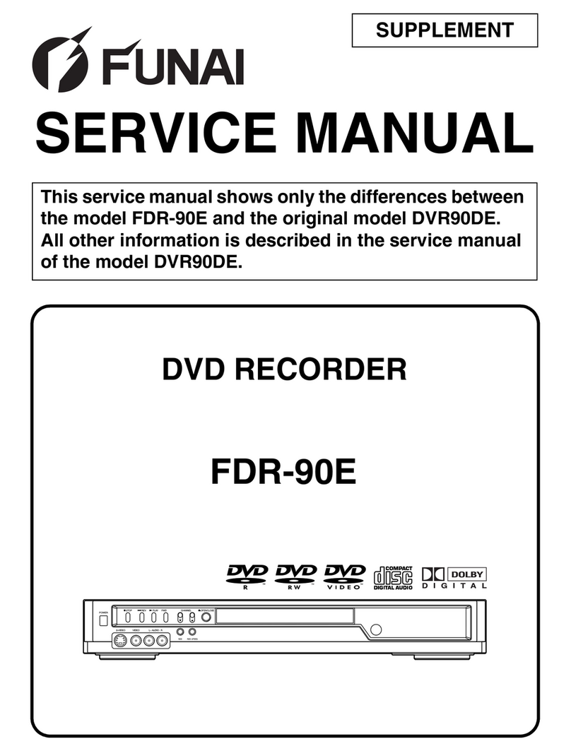 FUNAI FDR-90E User manual FUNAI FDR-90E User manual