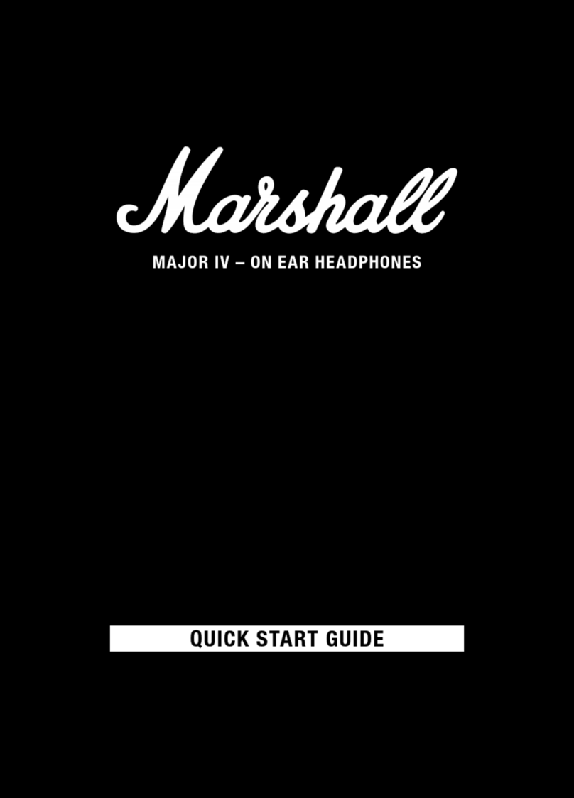 Marshall Amplification MAJOR IV User manual