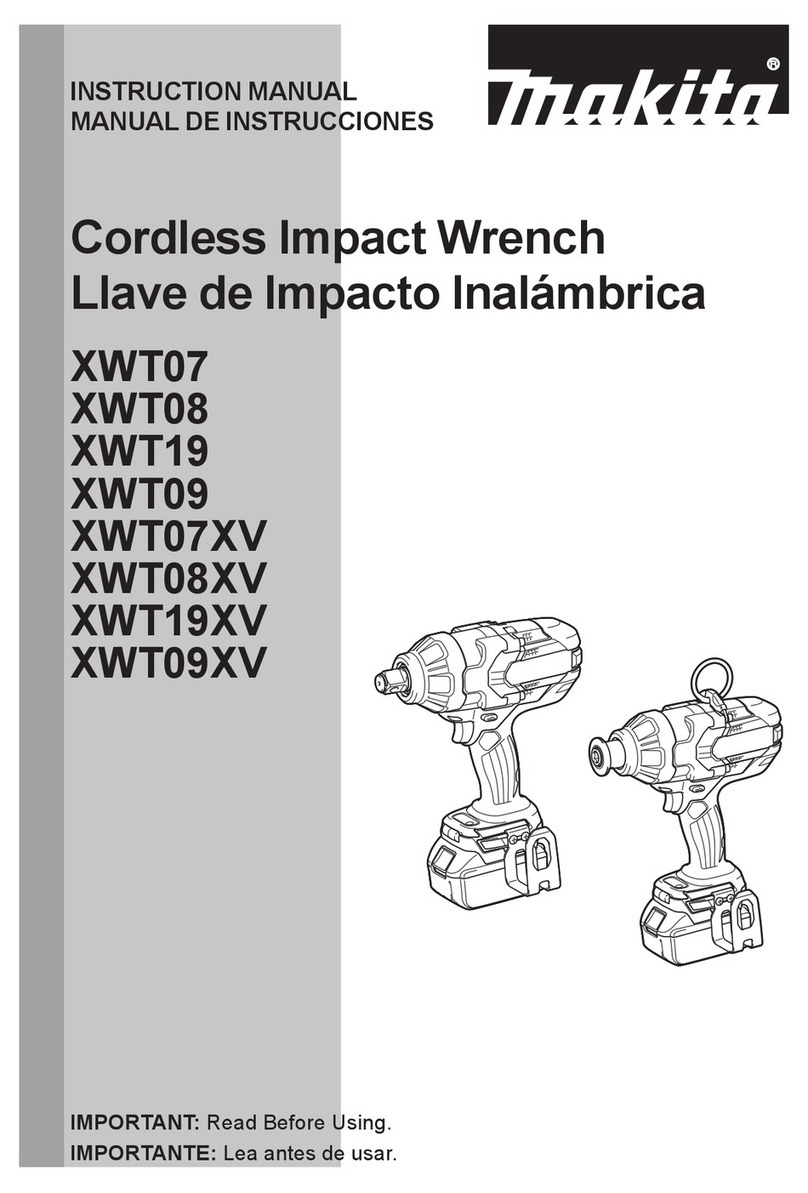 Makita XWT19 instruction manual