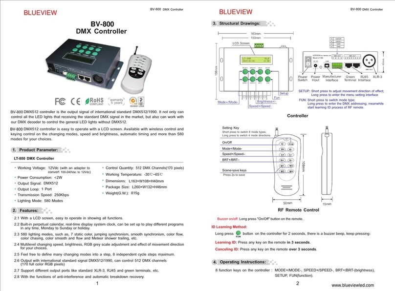 Blueview BV-800 quick start guide