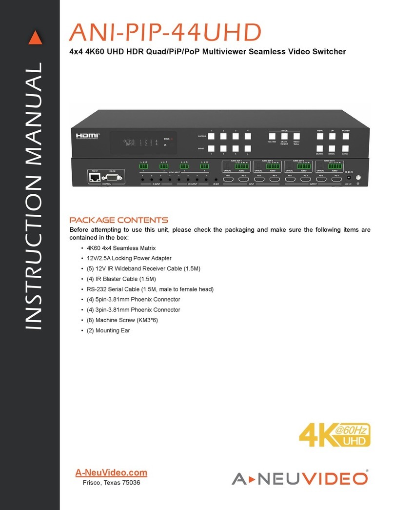 A-Neuvideo ANI-PIP-44UHD instruction manual