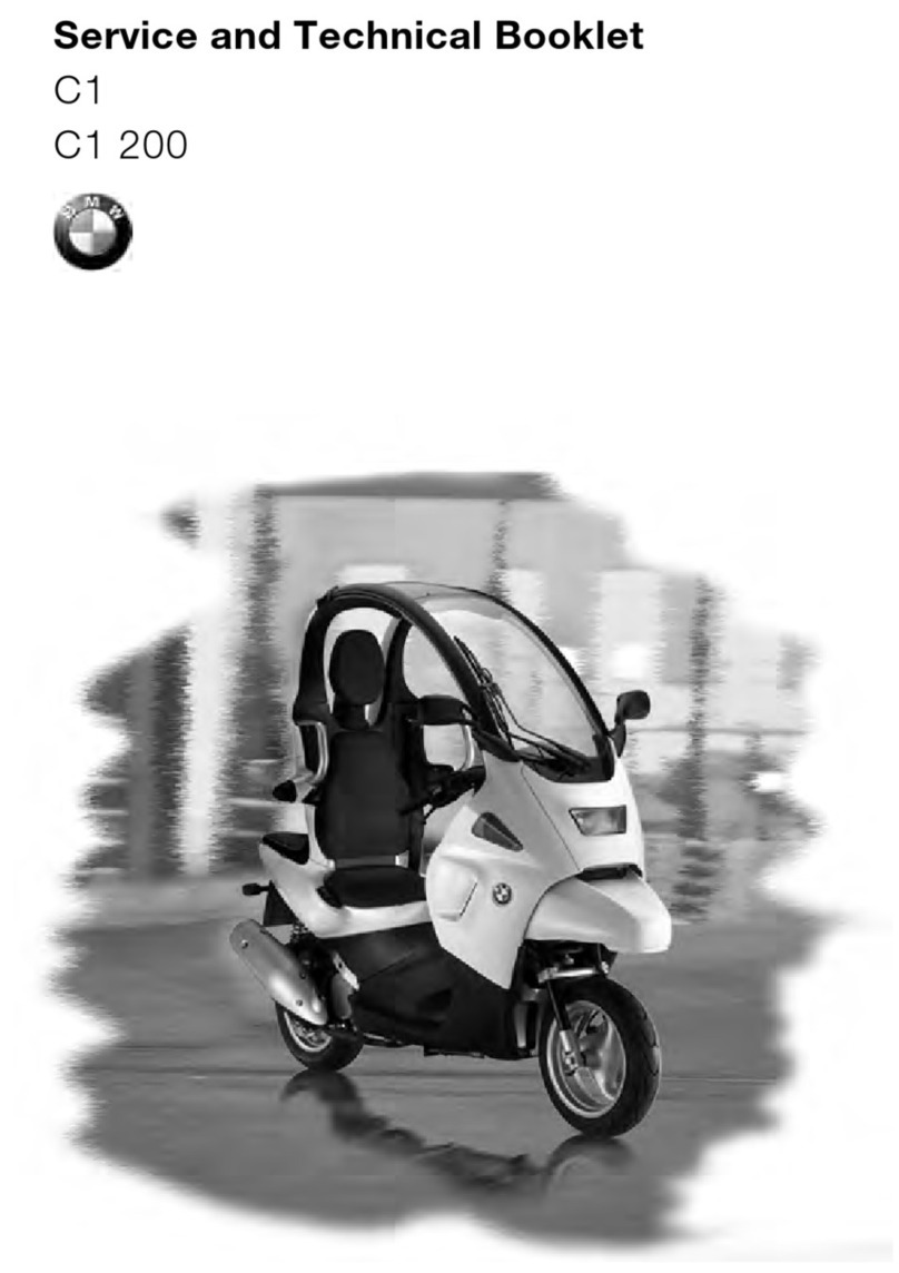 BMW C1 User manual