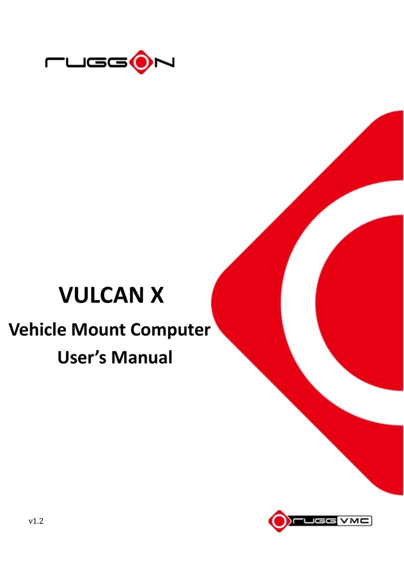 RuggVMC ruggon VULCAN X user manual