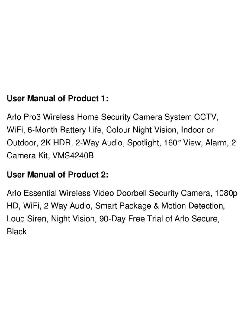 Arlo VMS4240B user manual