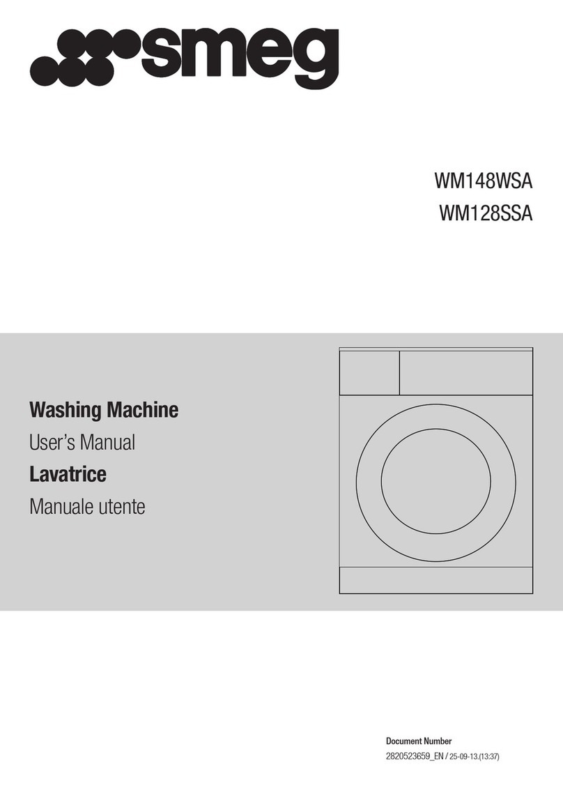 Smeg WM148WSA user manual