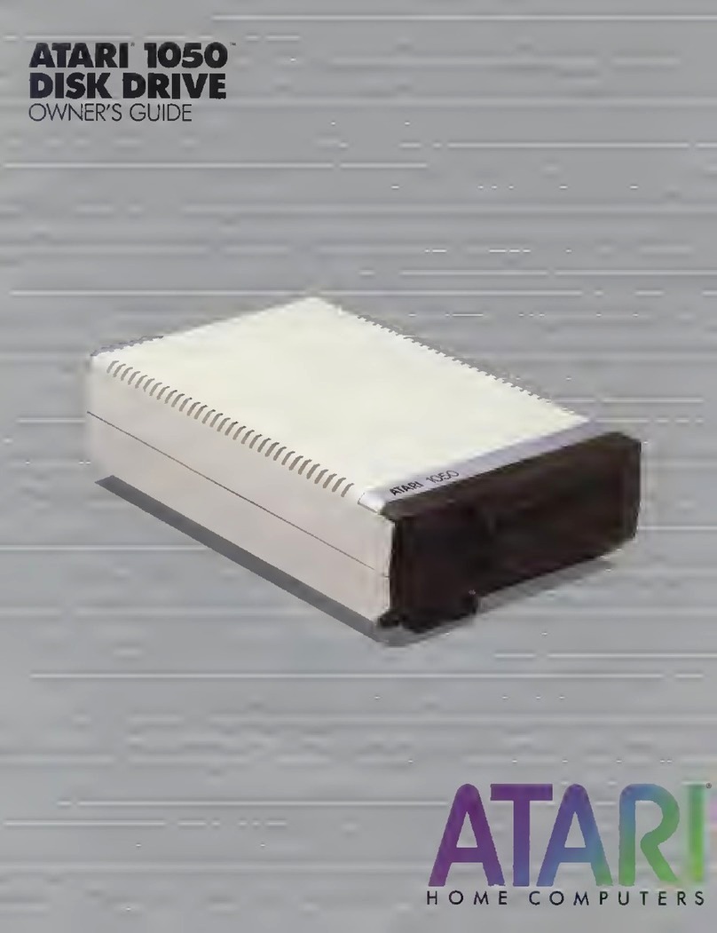 Atari Mini-Speedy 1050 User manual