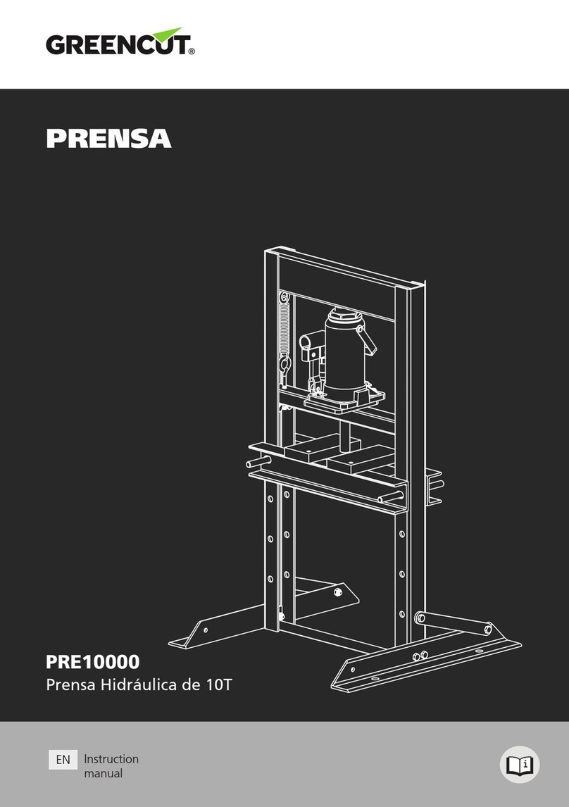 Greencut PRE10000 instruction manual