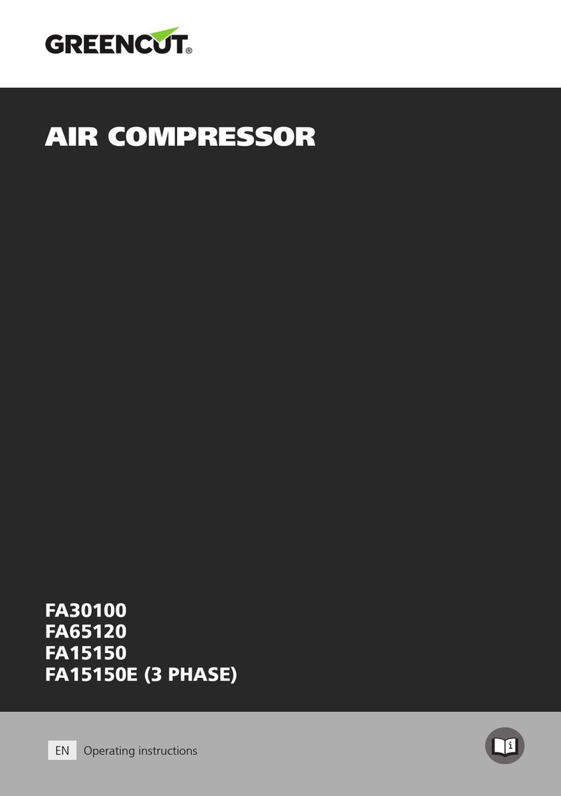 Greencut FA30100 operating instructions
