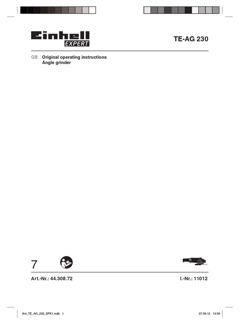 EINHELL Expert TE-AG 230 Original operating instructions
