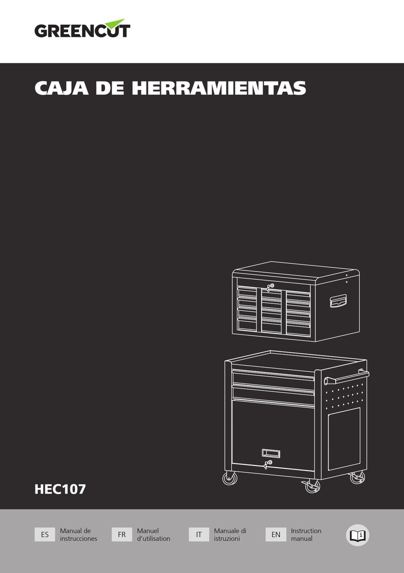 Greencut HEC107 instruction manual