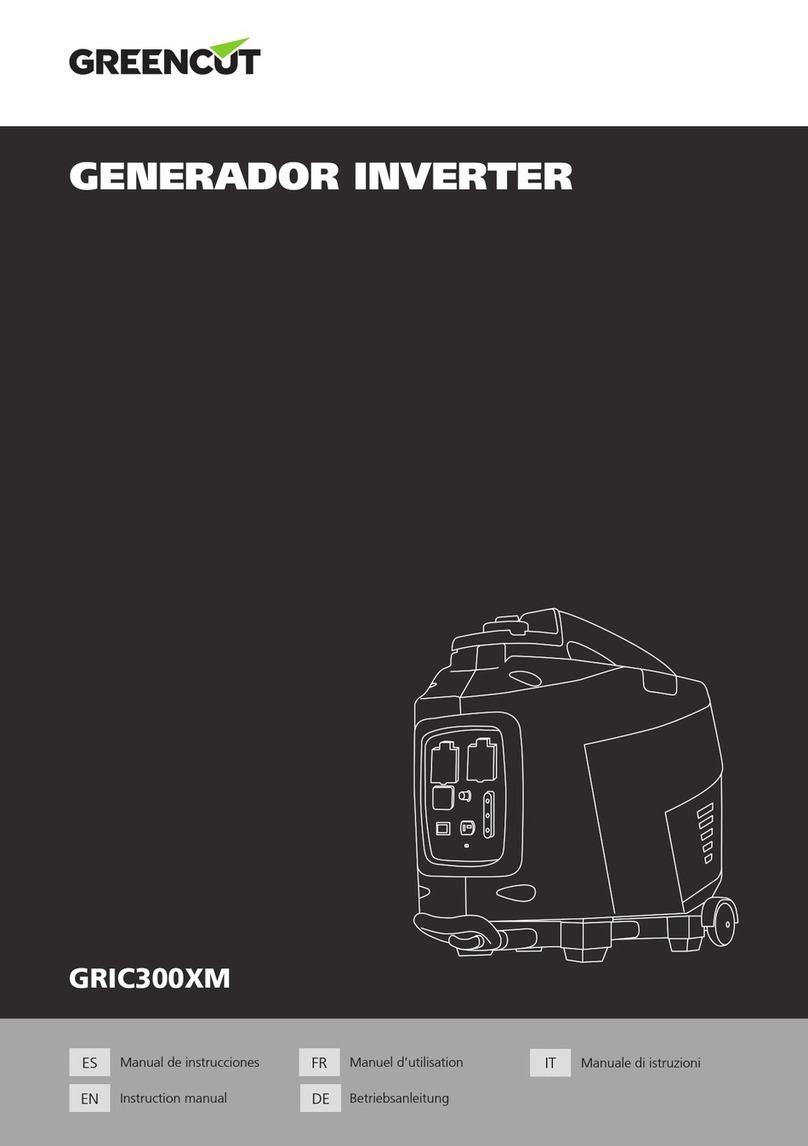 Greencut GRIC300XM instruction manual