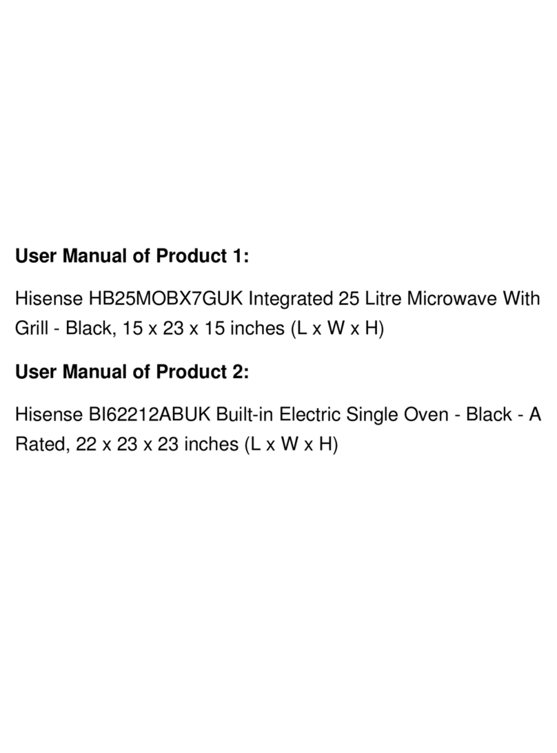 Hisense HB25MOBX7GUK user manual