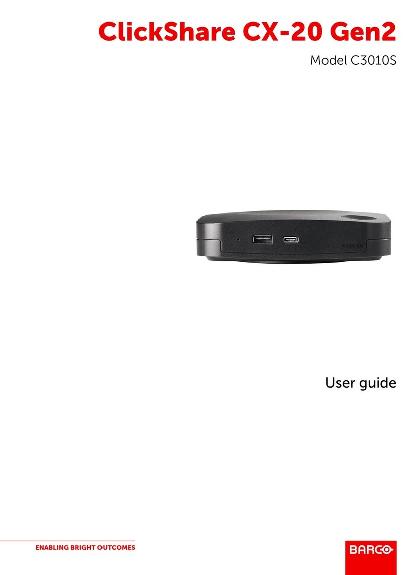 Barco ClickShare CX-20 Gen2 user guide