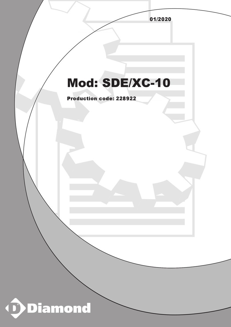 Diamond Combi DIGITAL SDE/XC-10 User manual