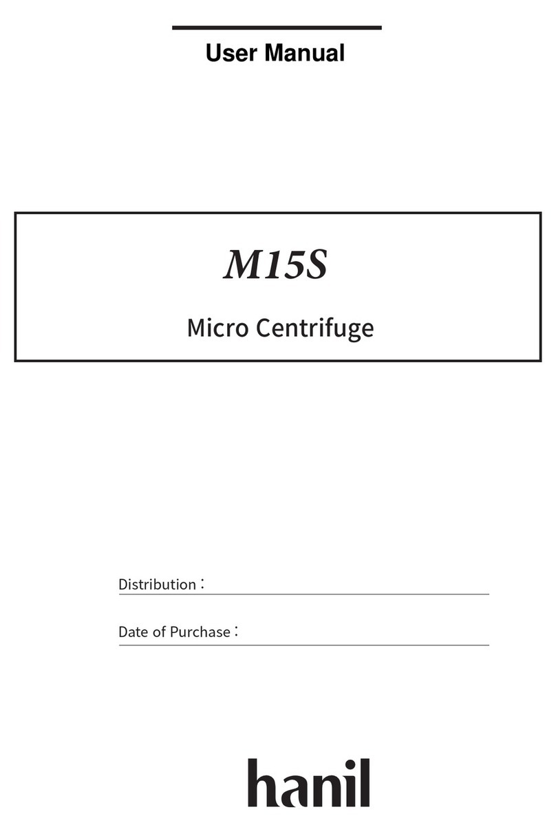 Hanil M15S User manual