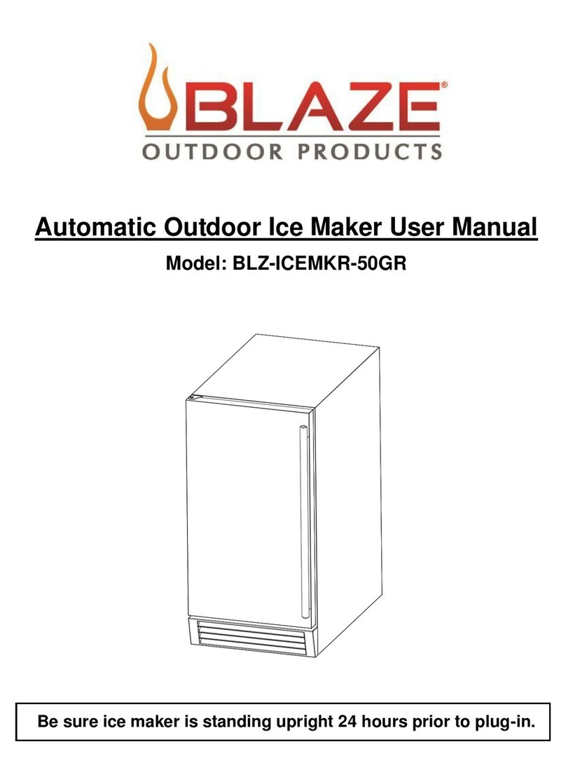 Blaze BLZ-ICEMKR-50GR user manual