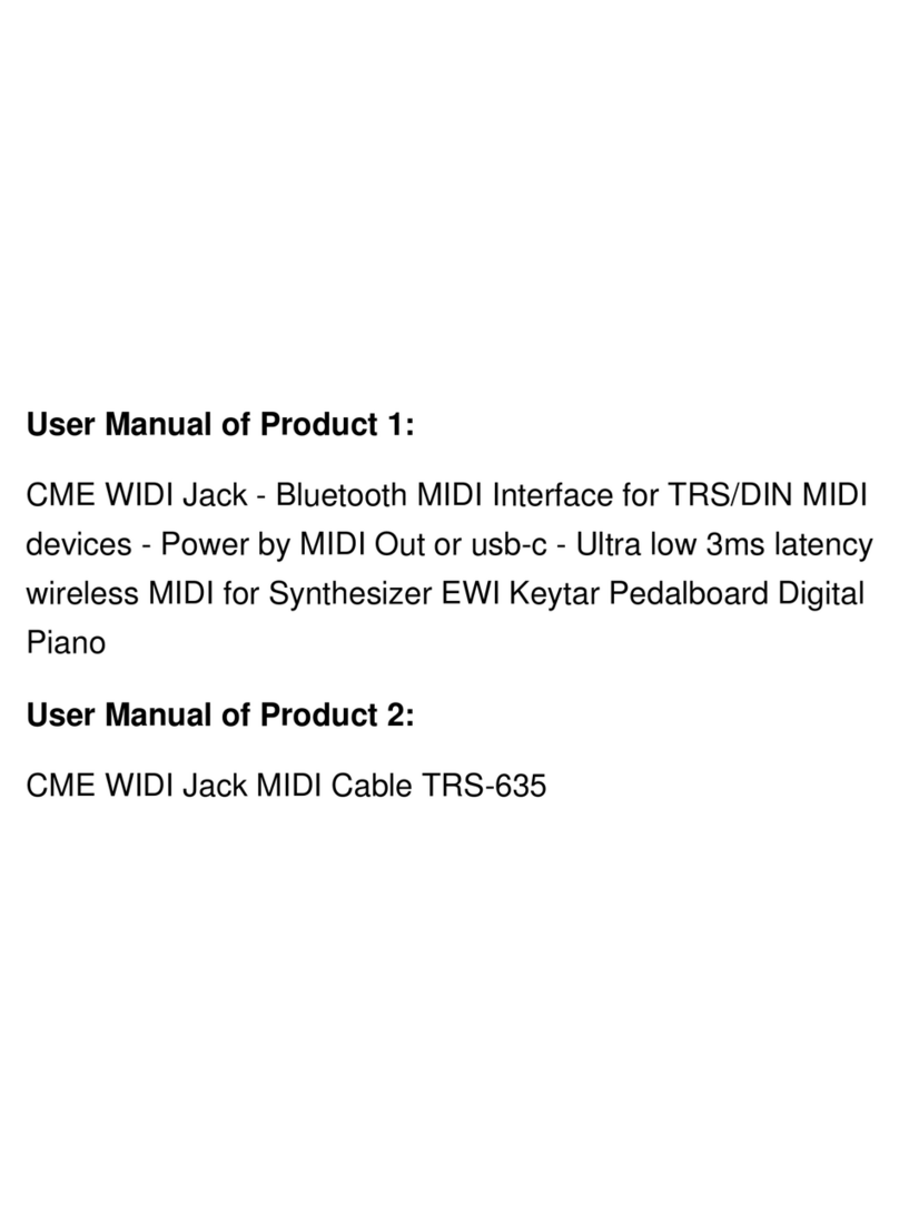 C-me TRS-635 User manual