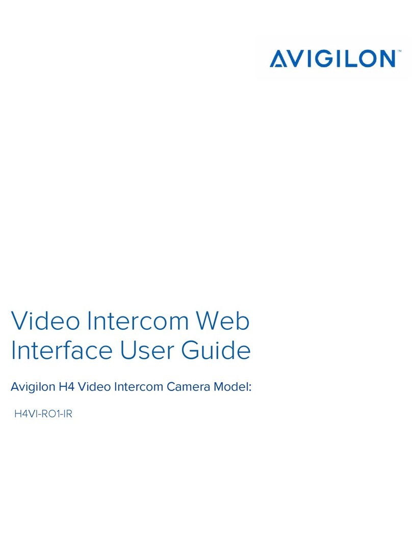 Avigilon H4VI-RO1-IR Interface User Guide