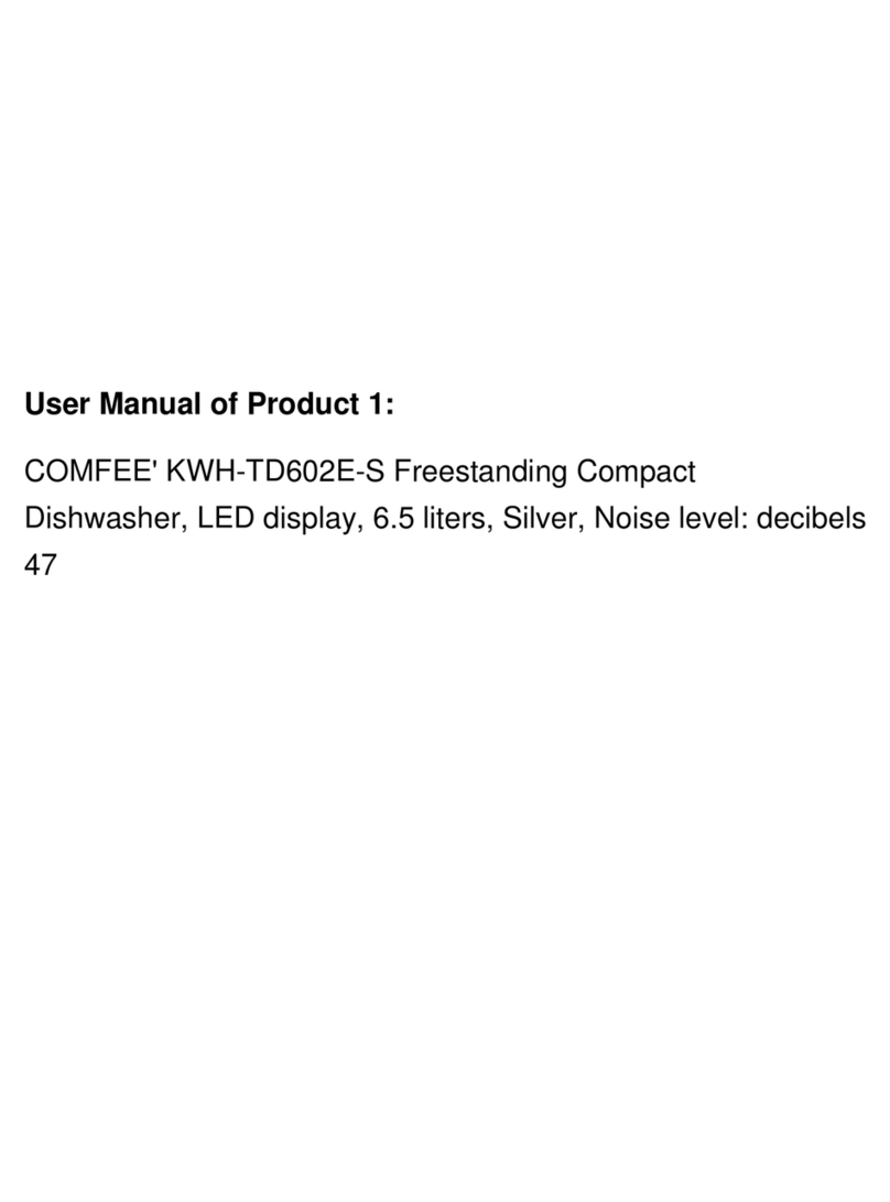 Comfee KWH-TD602E-S User manual