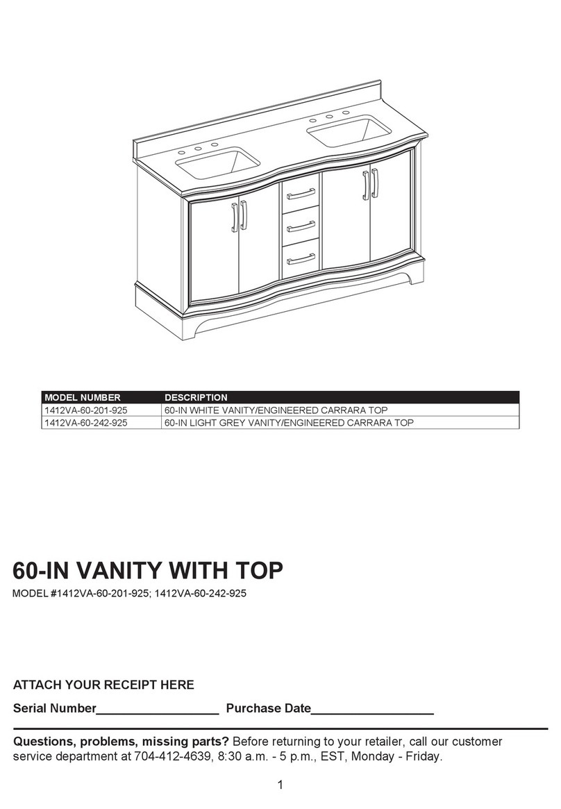 Allen + Roth 1412VA-60-201-925 User manual Allen + Roth 1412VA-60-201-925 User manual