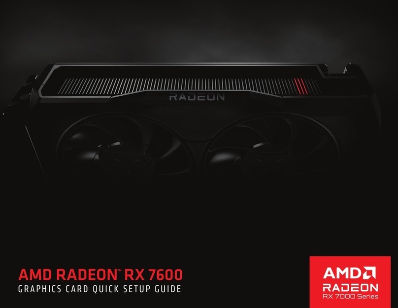 AMD RADEON RX 7600 User manual