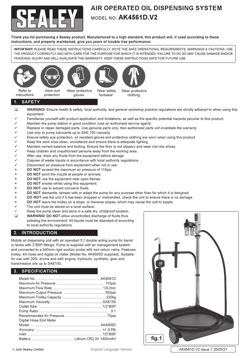 Sealey AK4561D.V2 User manual