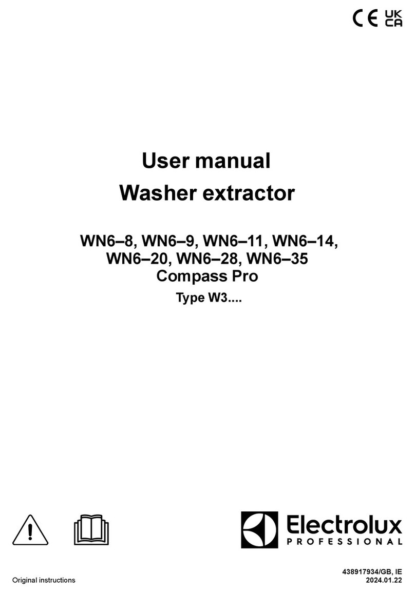 Electrolux Professional WN6-8 user manual