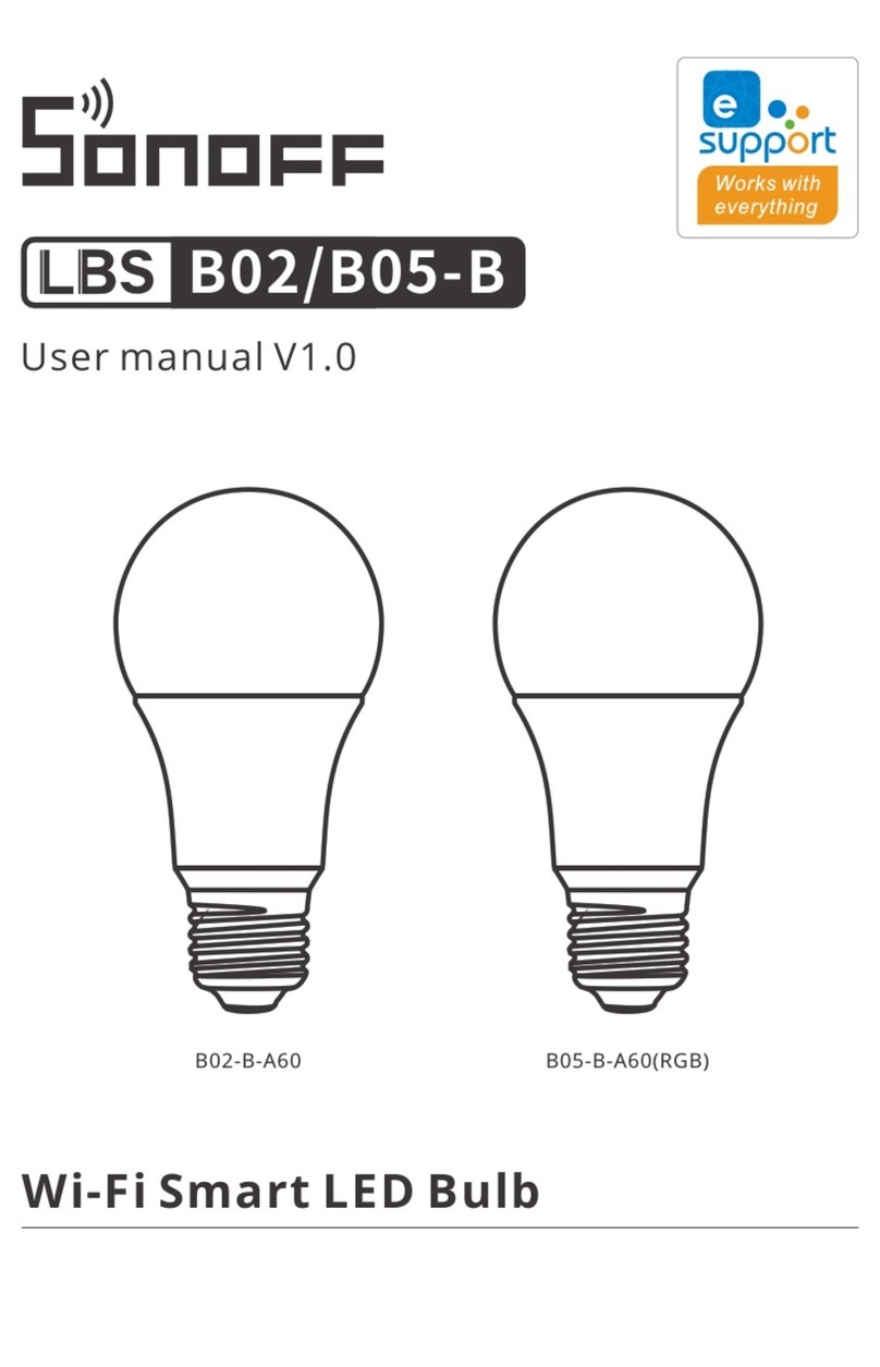 Sonoff B02 User manual Sonoff B02 User manual