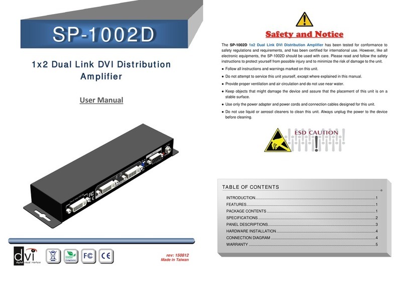 Gomax SP-1002D User manual