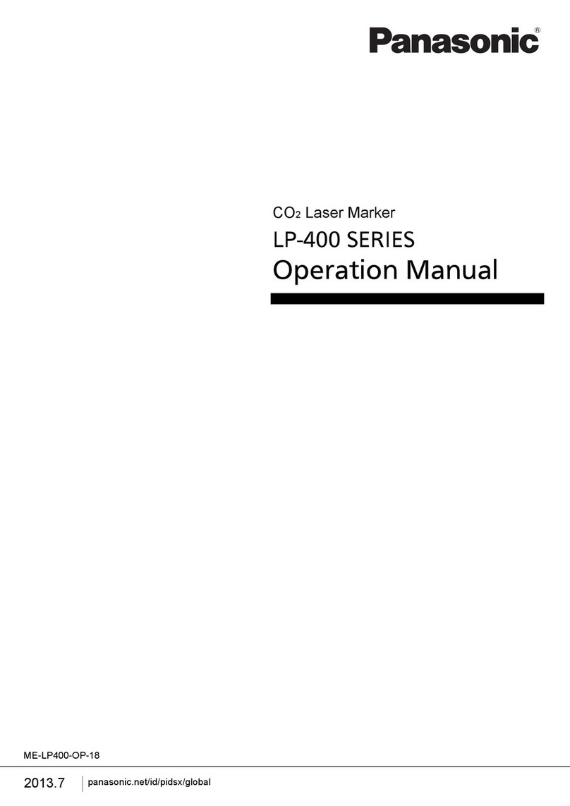 Panasonic LP-400 Series User manual
