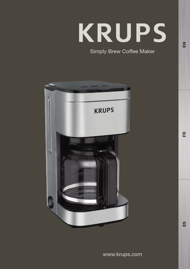 Krups KM203 manual