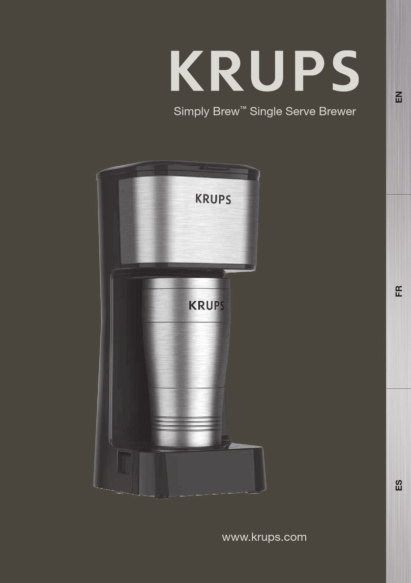 Krups Simply Brew KM206D50 manual