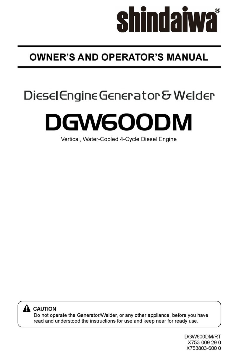 Shindaiwa DGW600DM Owner's and operator's manual Shindaiwa DGW600DM Owner's and operator's manual