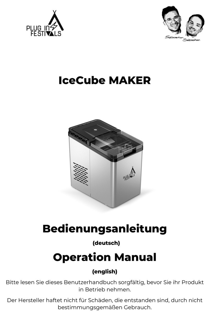 Plug-in Festivals IceCube MAKER Operation manual