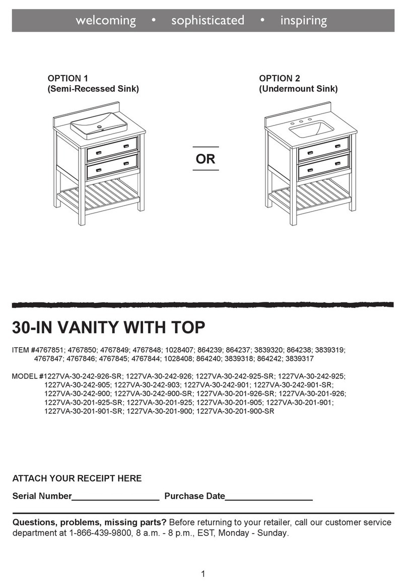 LOWE'S 1227VA-30-242-926-SR manual