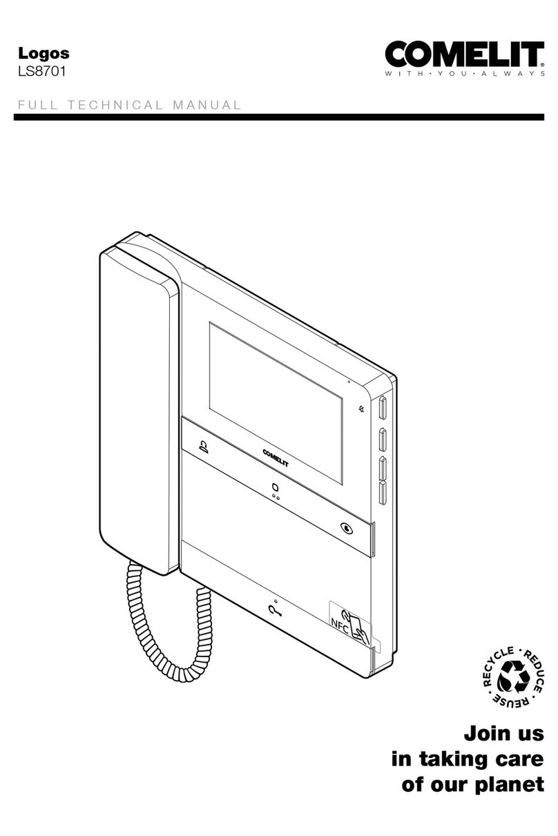 Comelit LS8701 User manual