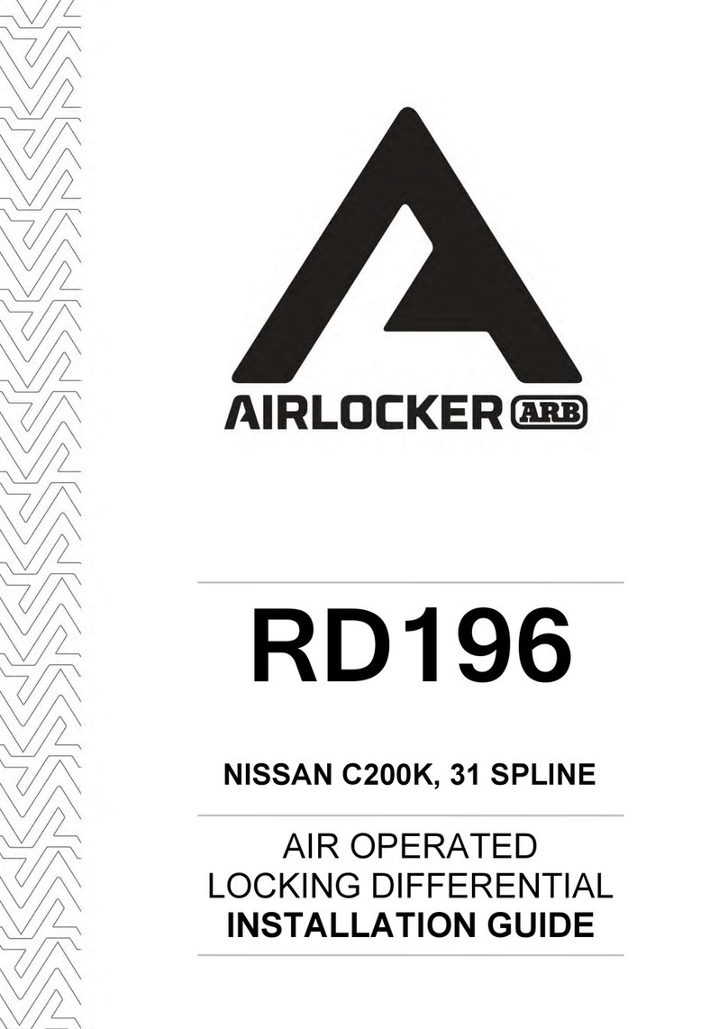 ARB AIRLOCKER RD196 User manual