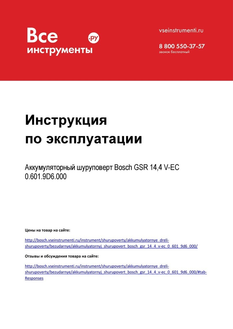 Bosch 0.601.9D6.000 User manual