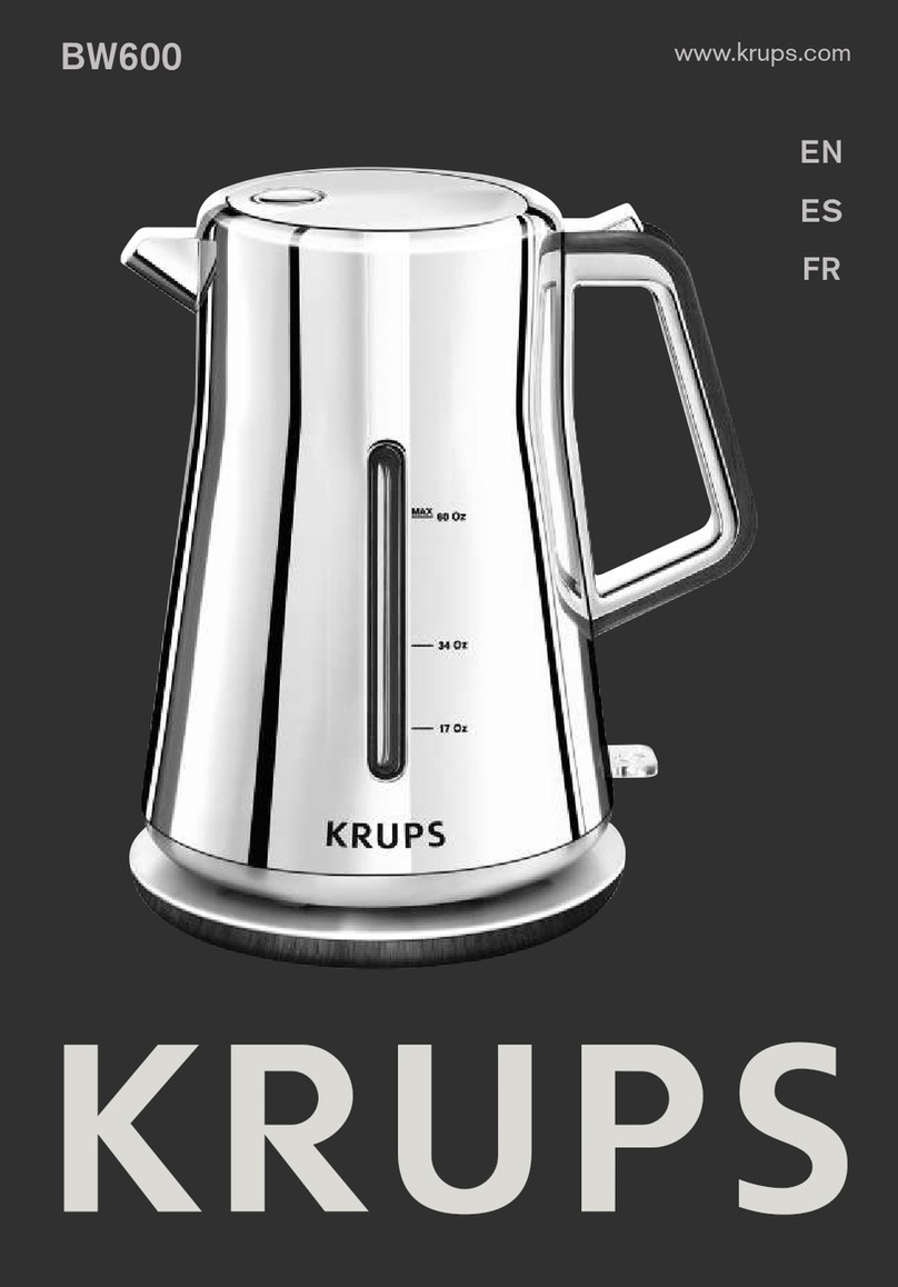 Krups BW600E50 User manual