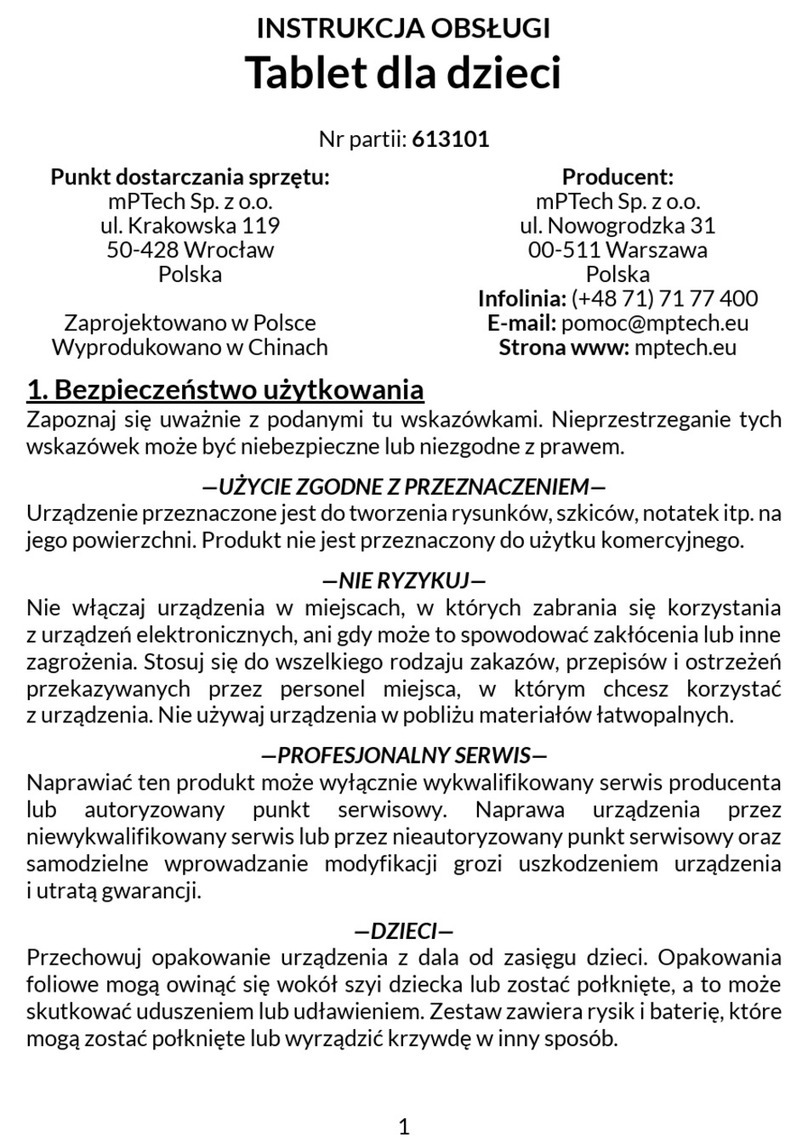 mPTech PSI PATROL user manual