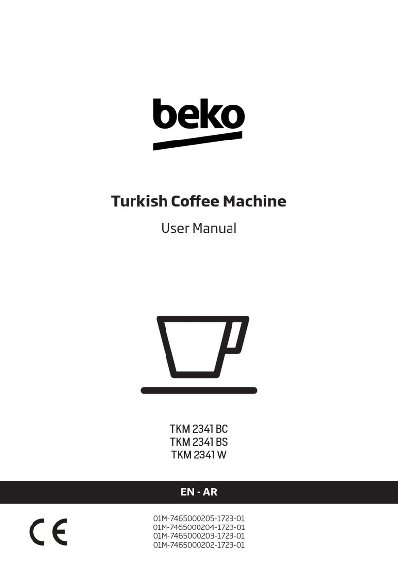 Beko TKM 2341 BC User manual