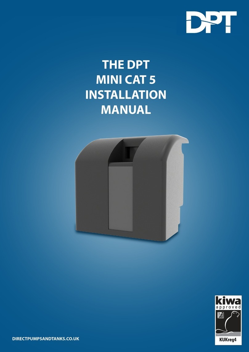 DPT MINI CAT 5 installation manual DPT MINI CAT 5 installation manual