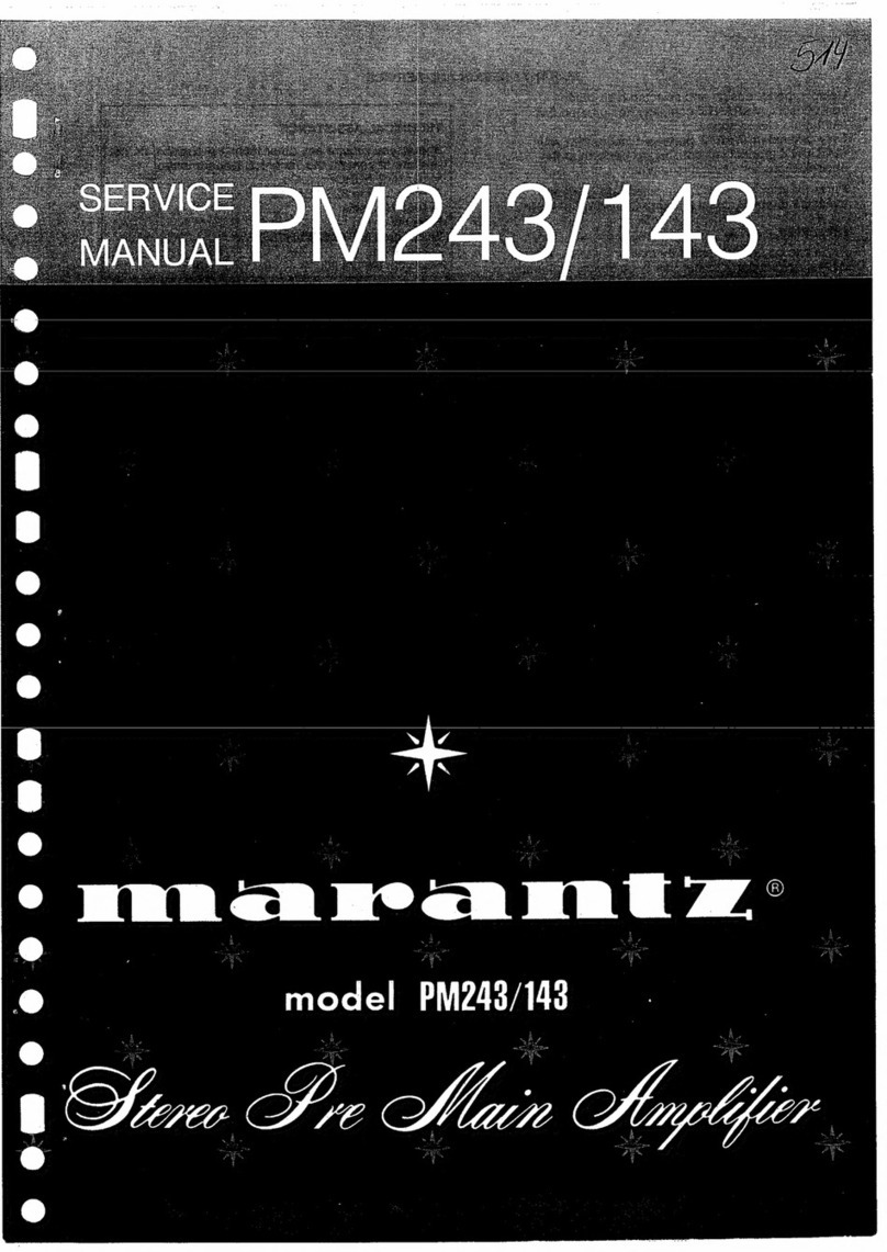 Marantz PM243 Service manual