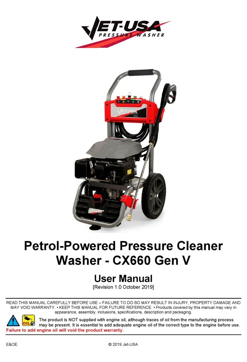 Edisons JET-USA CX660 Gen V user manual