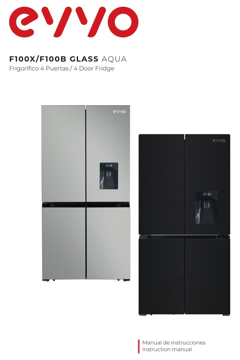 EVVO F100X instruction manual