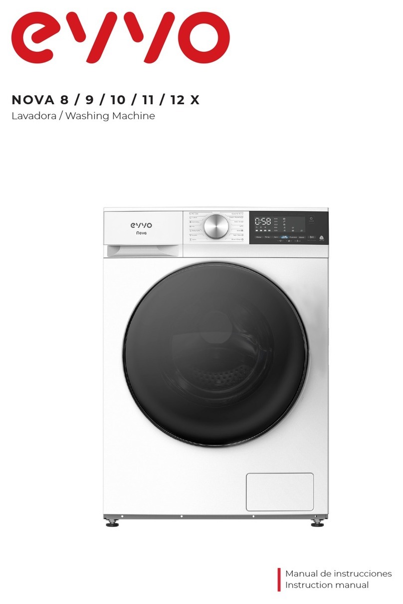 EVVO NOVA 8 instruction manual