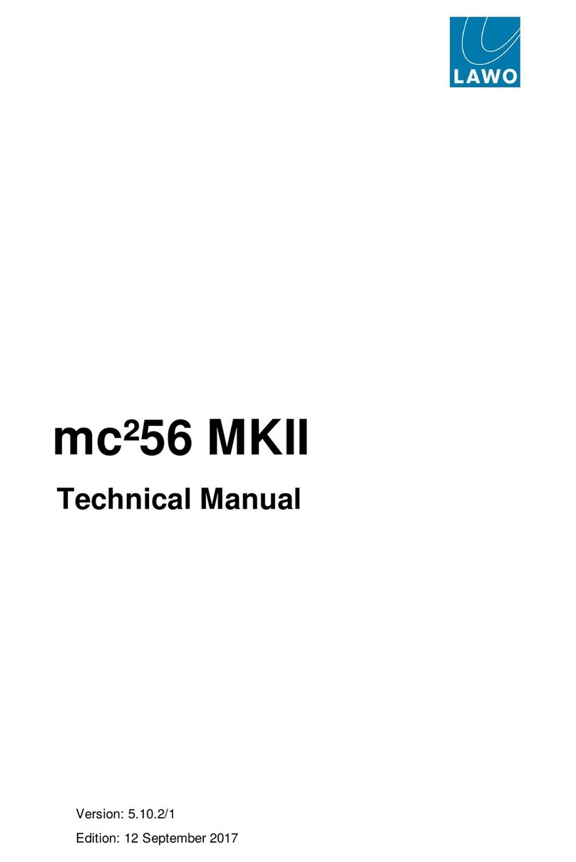 LAWO mc256 MKII Technical manual