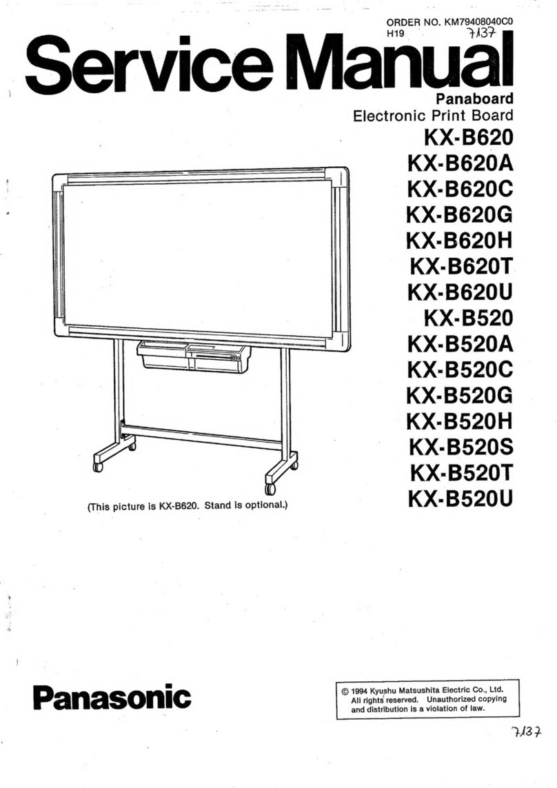 Panasonic KX-B620 User manual