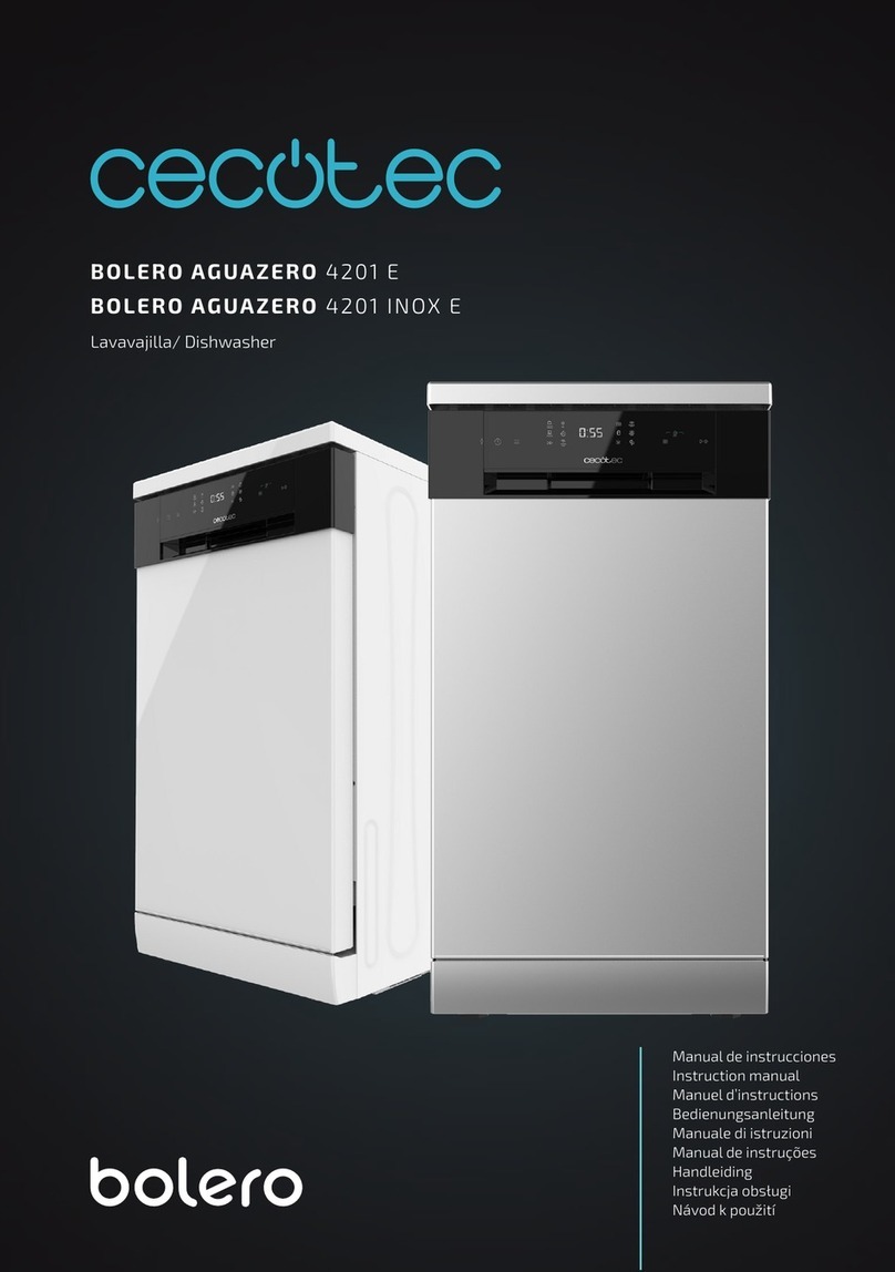 cecotec Bolero Aguazero 4201 E instruction manual